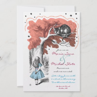 Alice In Wonderland Wedding