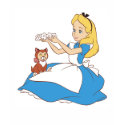 Alice in Wonderland's Alice and Dinah Disney shirt