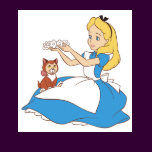 Alice in Wonderland's Alice and Dinah Disney