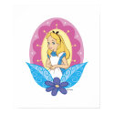 Alice in Wonderland's Alice Disney print