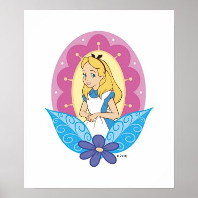 Alice in Wonderland's Alice Disney posters