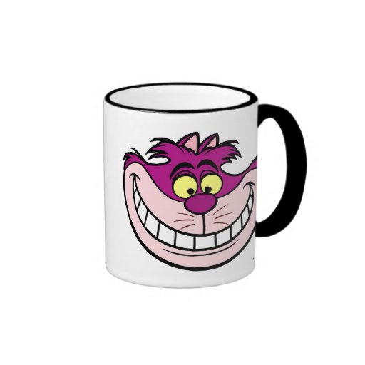 Alice in Wonderland's Cheshire Cat Disney Ringer Coffee Mug Zazzle