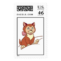 Alice in Wonderland's Dinah Disney Stamp