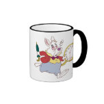 Alice in Wonderland's White Rabbit Running Disney Coffee Mug