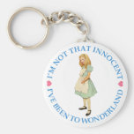 ALICE IS NOT THAT INNOCENT KEYCHAINS