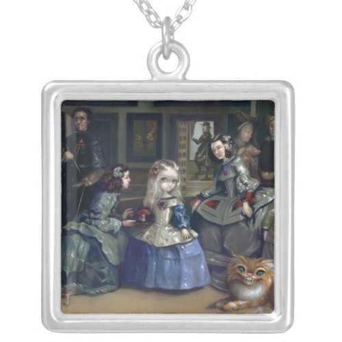 Alice & Las Meninas NECKLACE wonderland Velazquez necklace