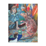 Alice Listens to the Mouse's Tale Post Cards