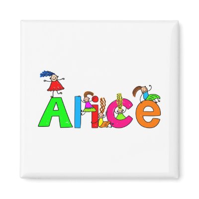 Alice Refrigerator Magnets by prawny