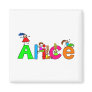 Alice Refrigerator Magnets