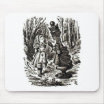 Alice Meets Red Queen Mouse Mat