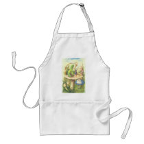 Alice Meets the Caterpillar Aprons