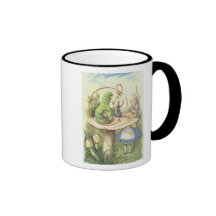 Alice Meets the Caterpillar Coffee Mugs