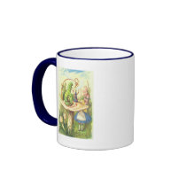 Alice Meets the Caterpillar Coffee Mugs