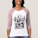 Ladies 3/4 Sleeve Raglan (Fitted)