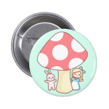 Alice Mushroom Button
