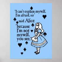 Alice Not Myself Print