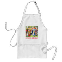 ALICE - OFF WITH HER HEAD! APRON
