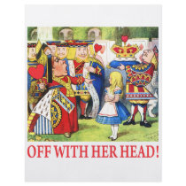ALICE - OFF WITH HER HEAD! FULL COLOR FLYER