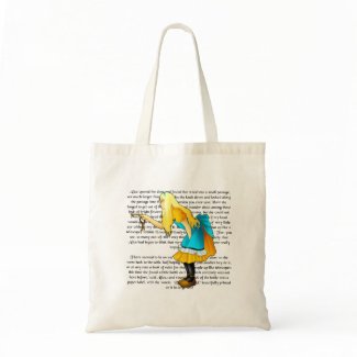 Alice open the door bag
