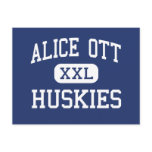 Alice Ott Huskies Middle Portland Oregon Post Cards