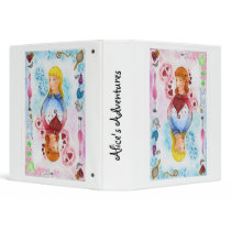 Alice Playing Card Binder by 13BlackCatsDesigns Alice Playing Card Binder