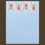 Alice Playing Card Letterhead letterhead