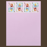 Alice Playing Card Letterhead letterhead