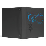 Alice Quote with Image Vinyl Binders