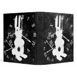 Alice Rabbit Late Dark Binder