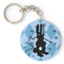 Alice Rabbit Late Key Chains