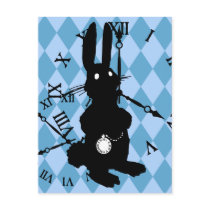 Alice Rabbit Late Postcards