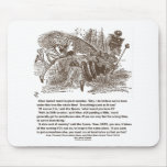 Alice Red Queen Running To Stay In Same Place Mousepad