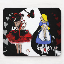 Alice Reflected mousepads