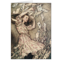 Alice’s Adventures in Wonderland by Arthur Rackham Greeting Cards