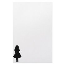 Alice stationery by glimpseofshadows Alice stationery