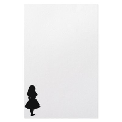 Alice Personalized Stationery by glimpseofshadows