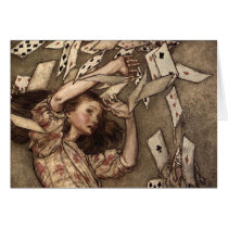 Alice Swarmed by Playing Cards cards