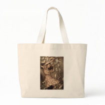 Alice Swarmed by Playing Cards bags