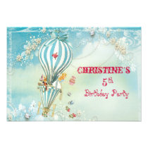Alice Tea At Four RSVP invitations