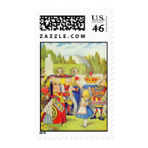 Alice & the Angry Queen Full Color Postage Stamps