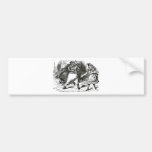 Alice & the Angry Tweedle Bumper Sticker