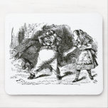 Alice & the Angry Tweedle Mouse Pad