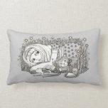 Alice (The Book With No Pictures) Throw Pillow pillows