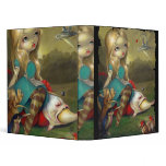 Alice &amp; the Bosch Birds BINDER in wonderland goth