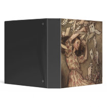 Alice & the Cards by Arthur Rackham Vinyl Binder