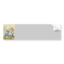 Alice & the Cards Full Color Bumper Stickers