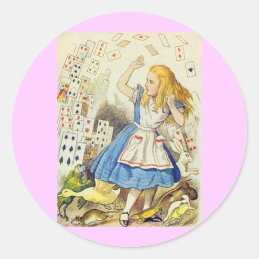 Alice & the Cards Full Color Stickers