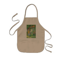 Alice & the Cheshire Cat Color Aprons