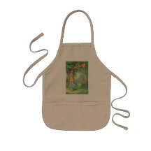Alice & the Cheshire Cat Color Aprons