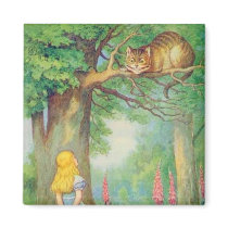 Alice & the Cheshire Cat Color Magnets